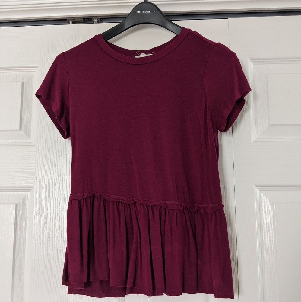 Purple shirt